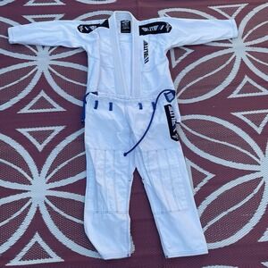 Venum Elite Sports A1 Brazilian Jiu-Jitsu Gi White w/ blue accents
